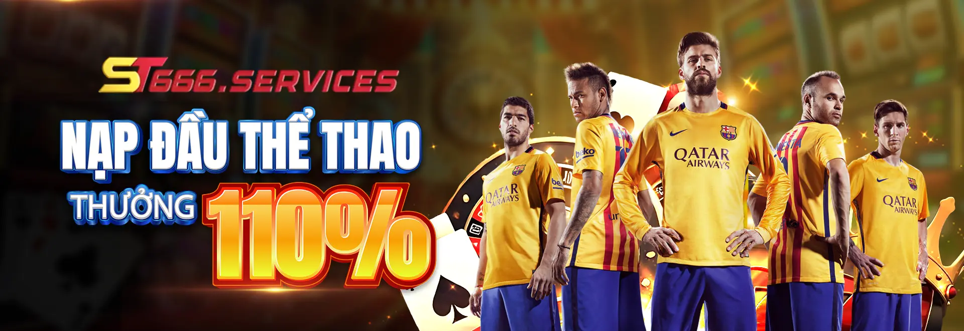 nạp đầu thể thao st666 services